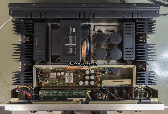 Sansui AU-9500 : terminé.