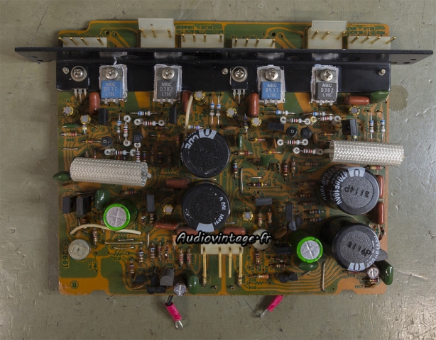 Sansui BA-2000 : circuit driver révisé.