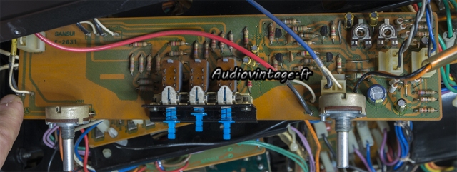 Sansui BA-2000 : circuit révisé.
