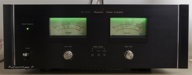 Sansui BA-2000 : jolie machine.