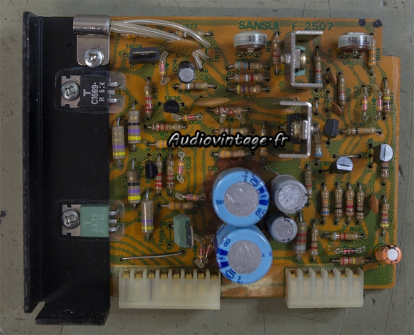 Sansui BA-3000 : circuit driver à revoir.