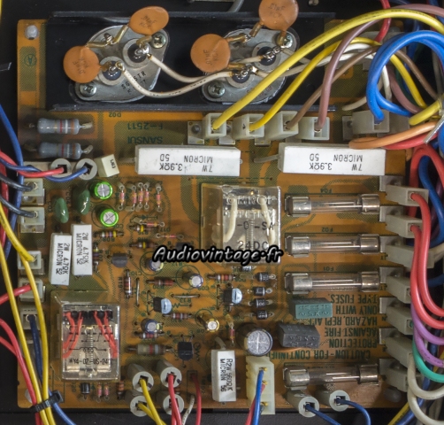 Sansui BA-3000 : circuit révisé.