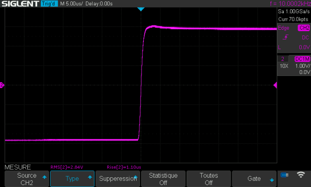 Sansui BA-3000 : temps-de-montee-a-10khz