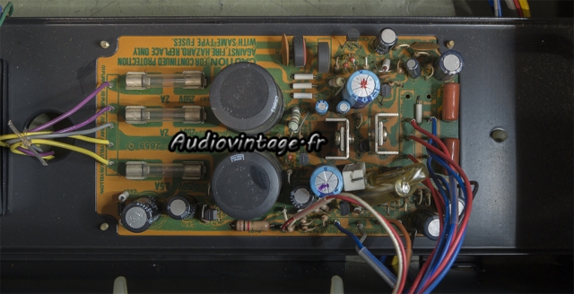 Sansui CA-2000 : alimentation à revoir.