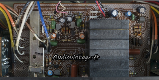 Sansui CA-2000 : circuit "volume" à revoir.