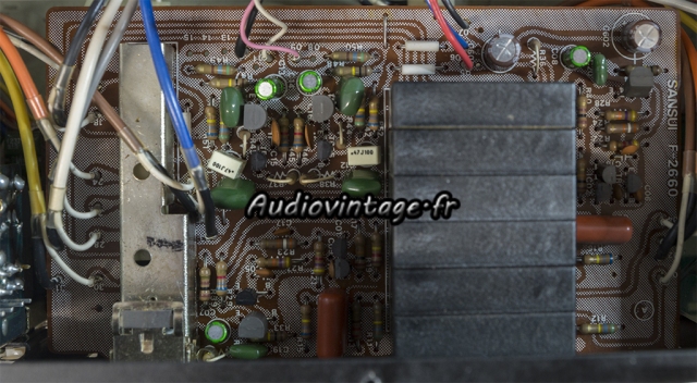 Sansui CA-2000 : circuit "volume" révisé.