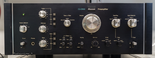 Sansui CA-2000 : complet et en très bon état.