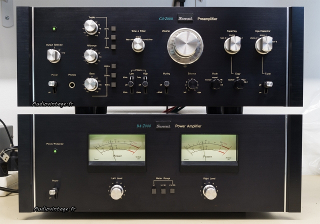 Sansui CA-2000 : de toute beauté.