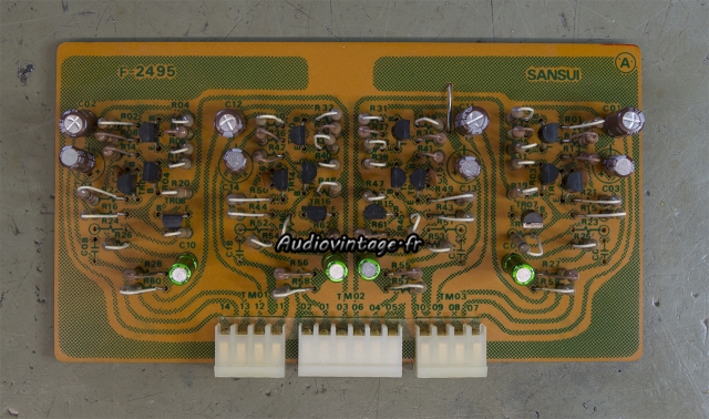 Sansui CA-3000 : circuit de tonalité révisé.