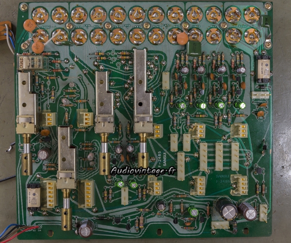 Sansui CA-3000 : circuit principal révisé.
