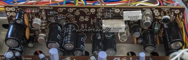 Sansui Eight : circuit alimentation à réviser.