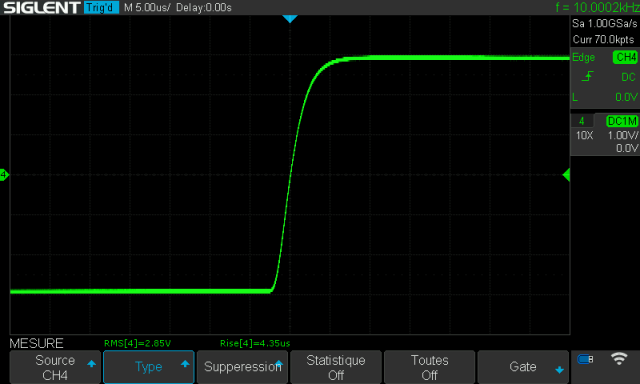 Sansui Eight : temps-de-montee-a-10khz