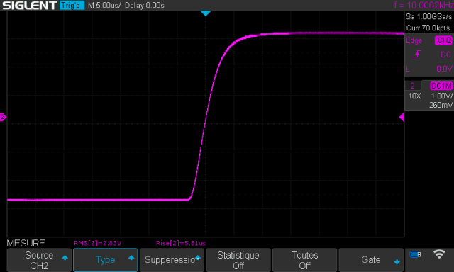 Sansui QRX-7001 :temps-de-montee-a-10khz