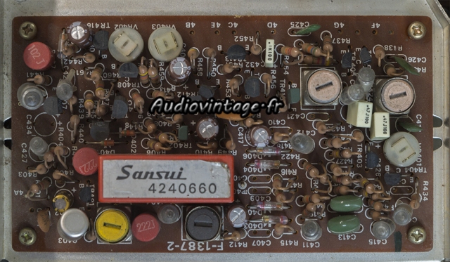 Sansui Seven : étage MPX revisé.