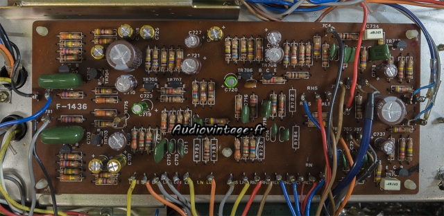 Sansui Seven : circuit de tonalité révisé.