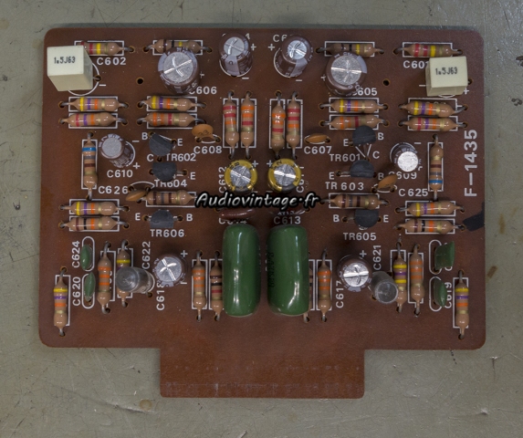 Sansui Seven : étage phono révisé.