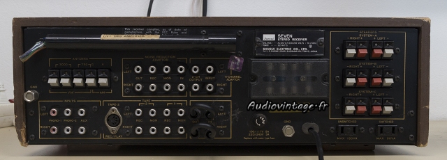 Sansui Seven : connectique.