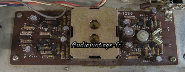 Sansui TU-999 : circuit des filtres et amplification révisé.