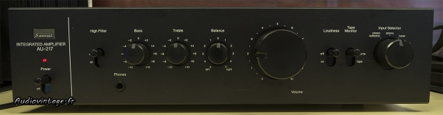 Sansui AU-217 : classique parmi les classiques.