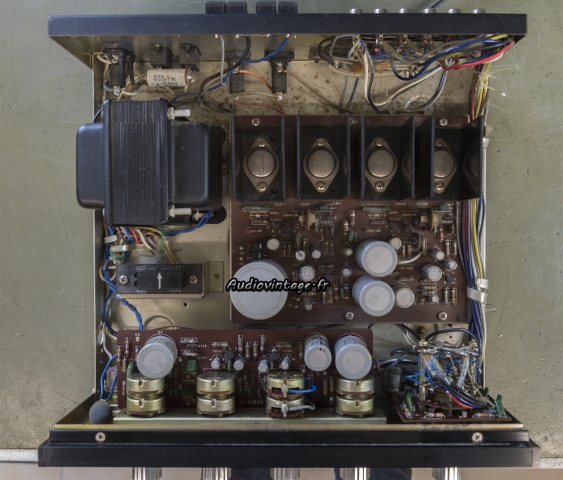 Sansui AU-222 : à son arrivée.
