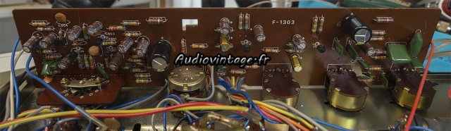 Sansui AU-505 : circuit phono et tonalité révisé.