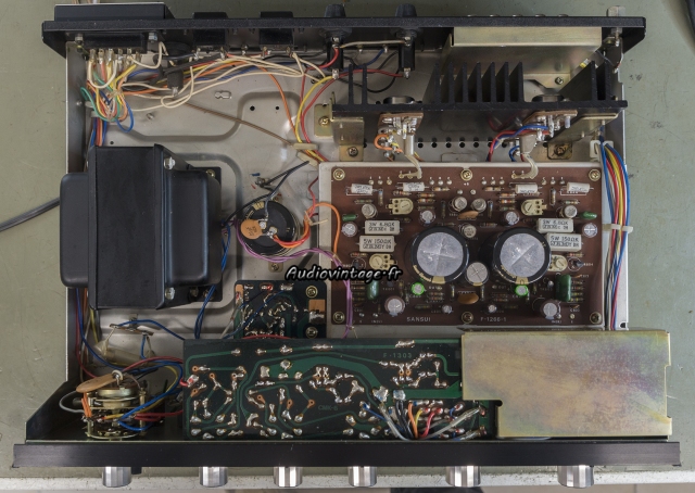 Sansui AU-505 : terminé.