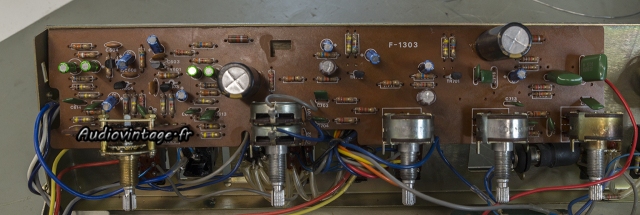 Sansui AU-505 : circuit phono et tonalité révisé.