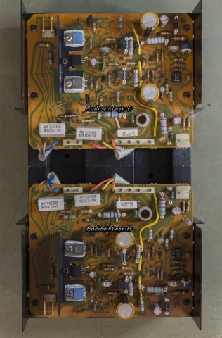 Sansui AU-717 : circuits d'amplification revus de A à Z.