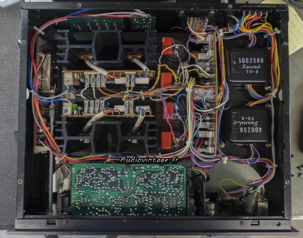 Sansui AU-717 : à son arrivée.