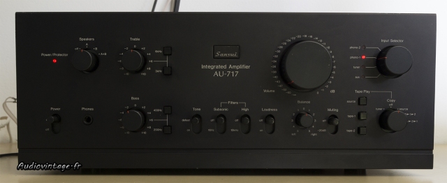 Sansui AU-717 : bien connu des amateurs.