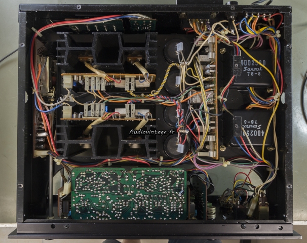 Sansui AU-717 : à son arrivée.