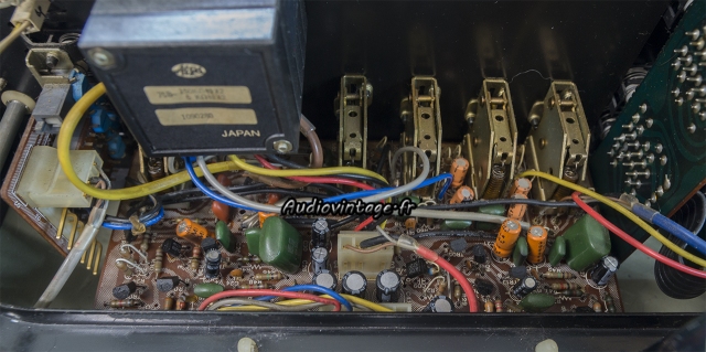 Sansui AU-717 : étage de tonalité/filtres à revoir.