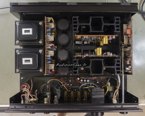 Sansui AU-717 : terminé.