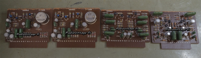Sansui AU-999 : circuits à réviser.