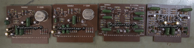 Sansui AU-999 :  circuits révisés.