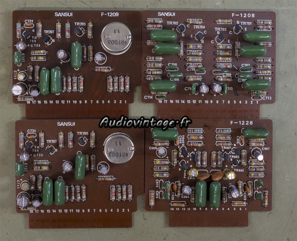 Sansui AU-999 : circuits révisés.
