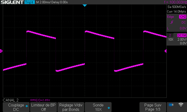 Scott 255 S : signal-carre-a-100hz