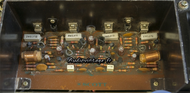 Scott A 416 : circuit amplification revu.