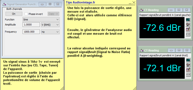 Scott A 436 : rapport-signal-bruit-a-2x1w-sous-8-ohms-entree-aux