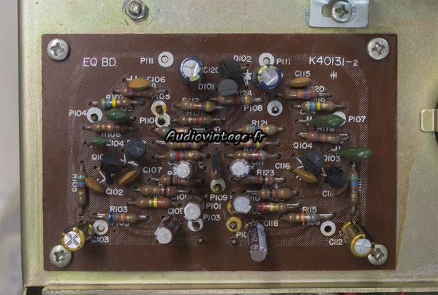 Scott A 437 : étage phono révisé.