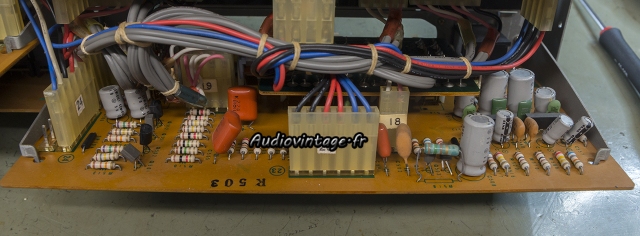 Sony TAE-5450 : circuit filtres en panne.