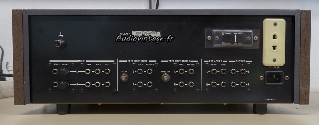 Sony TAE-5450 : connectique.