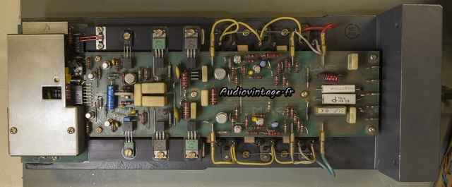 Studer A68 : circuit démonté.