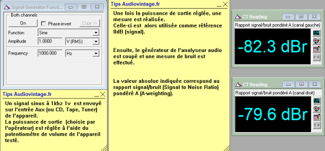 Sugden A28 : rapport-signal-bruit-a-2x1w-sous-8-ohms-entree-aux