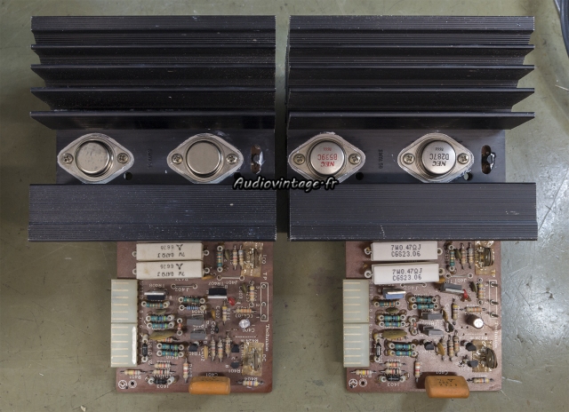 Technics SE-9200 : circuits drivers réparés et révisés.