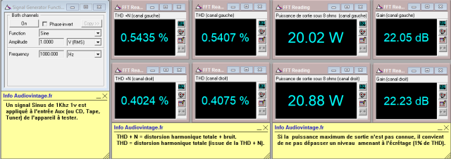 TOSHIBA SB-404 : distorsion-à-2x20w-sous-8-ohms-entrée-tuner-mode-stéréo