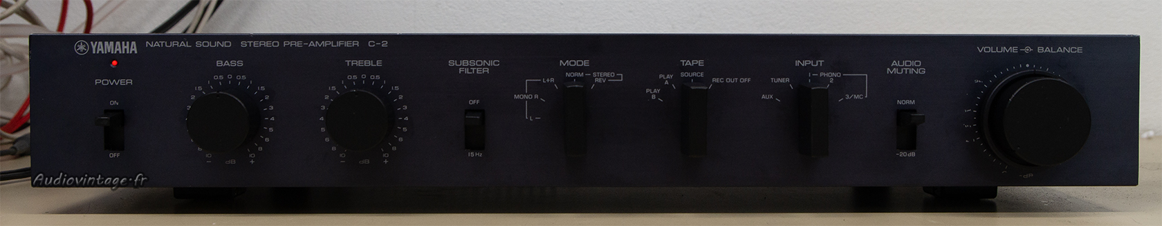 Yamaha C-2 : fidèle à la série.