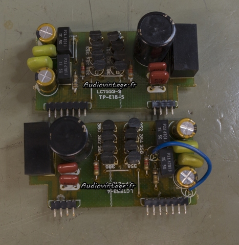 Yamaha C-2x : condensateurs chimiques neufs.