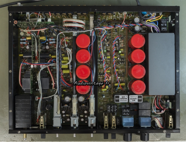 Yamaha C-2x : condensateurs remplacés.
