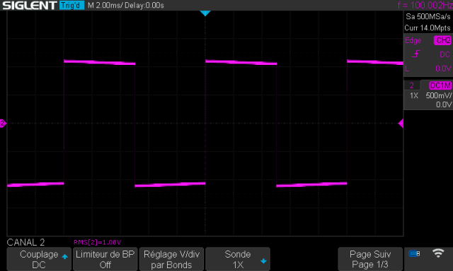 Yamaha C-2x : signal-carre-a-100hz